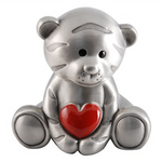 Money Box Tiger with Red Heart