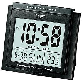 Desk Clock Casio Black DQ750F-1