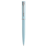Pen Allure Pastel Blue Chrome Trim Ballpoint Waterman