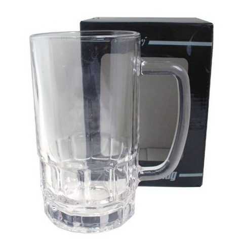Mug Beer Glass 500ml Plain