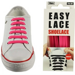 Shoe Laces Easy Lace Flat Pink