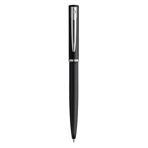 Pen Allure Black Chrome Trim Ballpoint Waterman