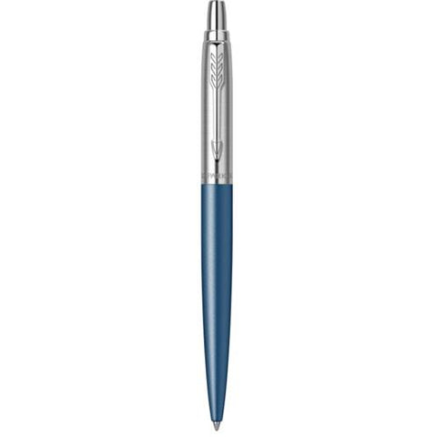 Pen Jotter XL Matte Blue Chrome Trim Ballpoint Parker