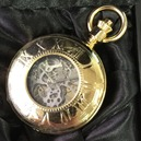 Watch Pocket Gold Mechanical