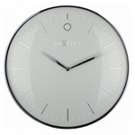 Clock Nextime Glamour 40cm Silver