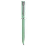 Pen Allure Pastel Green Chrome Trim Ballpoint Waterman