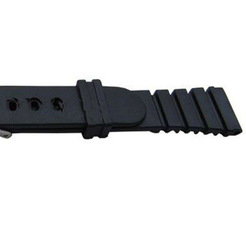 Watch Band PVC 18mm Divers SS Buckle