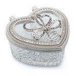 Jewellery Box Heart with Bow